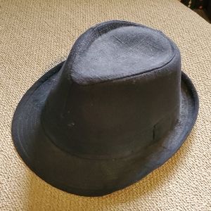 Black fedora style hat